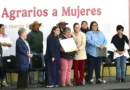 Sheinbaum reivindica a las mujeres ejidatarias y comuneras