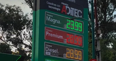 Mantiene Hacienda apoyo a combustibles una semana más; sube para gasolina y baja para el diésel