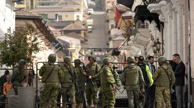 Gobierno de Noboa decreta nuevo estado de excepción por violencia en nueve provincias de Ecuador