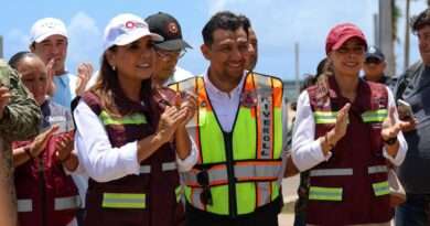 ENCABEZAN ANA PATY PERALTA Y MARA LEZAMA COORDINACIÓN DE 1ER. SIMULACRO NACIONAL 2026