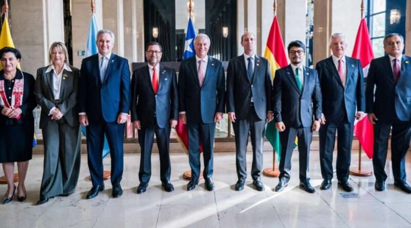 Cinco países sudamericanos acuerdan estrategia contra crimen organizado