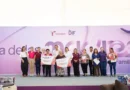 Américo Villarreal y María de Villarreal entregan apoyos económicos y servicios