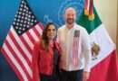 Cónsul de EU, Justen A. Thomas reconoce avances de Mara Lezama en seguridad y combate a la corrupción en Quintana Roo