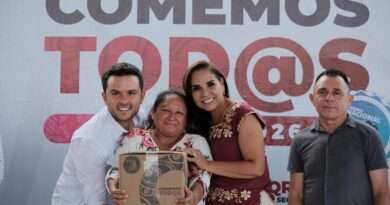 Entrega Mara Lezama mil apoyos alimentarios y 640 nuevas tarjetas de “Comemos Tod@s” en Cancún