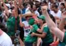 Mara Lezama vive la pasión del Mundial junto a la afición en Malecón Tajamar de Cancún