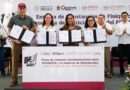 Firma Mara Lezama con FOVISSSTE convenio para subsidio de cancelación de hipotecas durante entrega de 188 constancias de finiquito