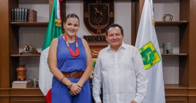 Sostienen encuentro gobernador de Yucatán y alcaldesa de Mérida para revisar proyectos metropolitanos