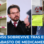 IMSS sobrevive tras el desabasto de medicamentos